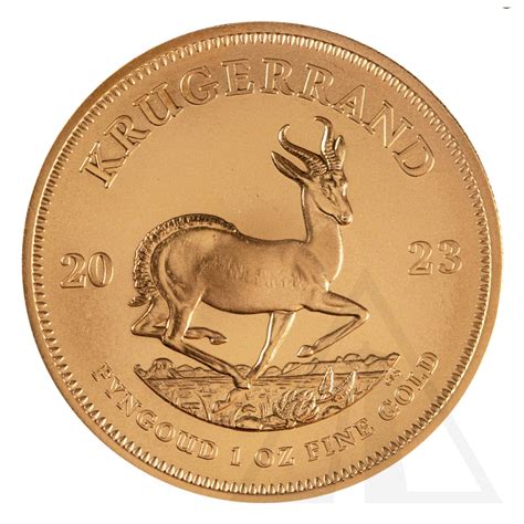 1 Oz Gold Krugerrand Coin 2023