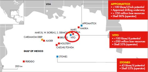 Shell Anadarko And Statoil At Concept Study On Vito Us Gulf Of Mexico