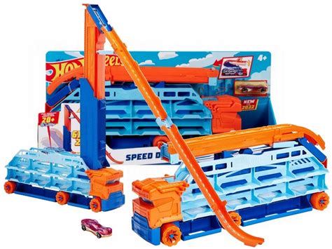 Hot Wheels Transporter ze Zjeżdżalnią Niska cena na Allegro pl