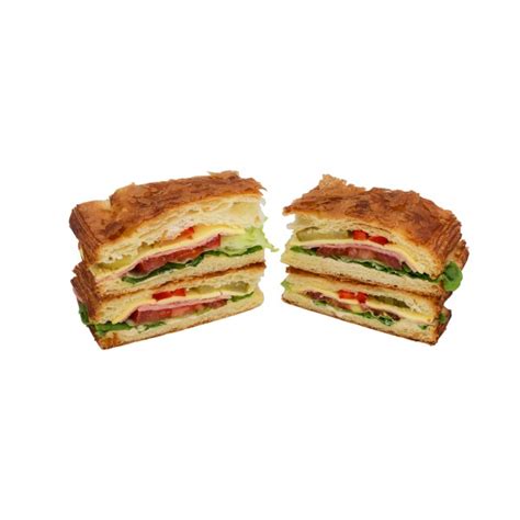 Ham Cheese Pastry Sandwich Tous Les Jours Mongolia