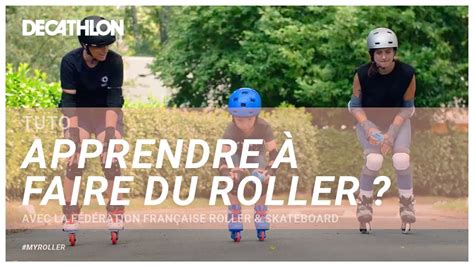 TUTO Comment apprendre à faire du roller I Decathlon YouTube