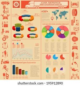 Dangers Smoking Infographics Elements Vector Illustration Stock Vector