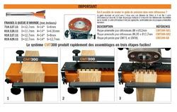 Système universel pour assemblages CMT CMT300