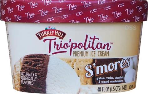 On Second Scoop Ice Cream Reviews Turkey Hill S Mores Trio Politan