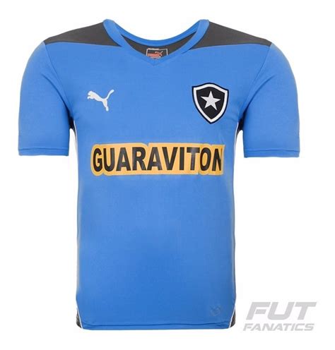 Camisa Botafogo Treino Oficial Puma Azul 2014 Frete Gratis R 120