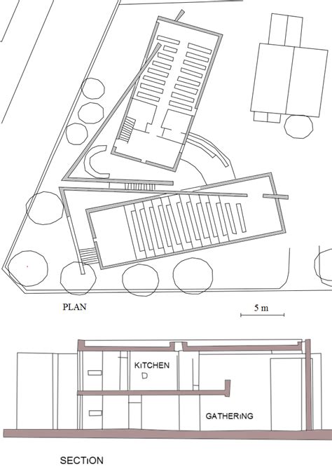 A Sketch Of Tadaoand S Church Of Light In Sunday School Osaka