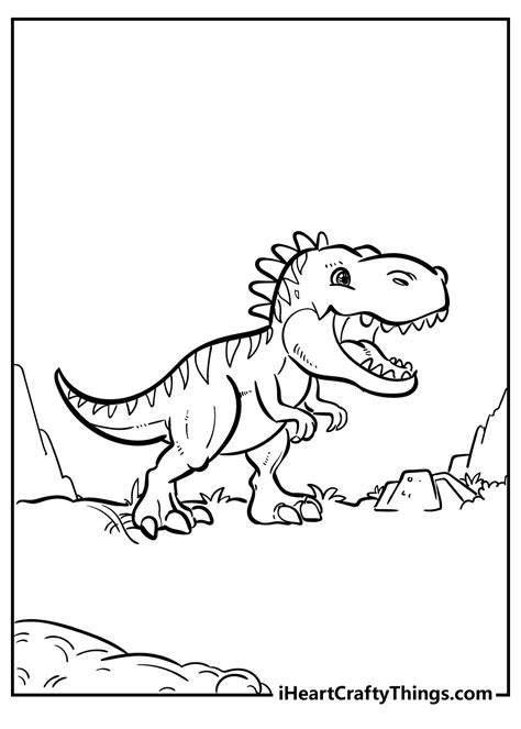 Dinosaur Coloring Pages Print And Color, 51% OFF