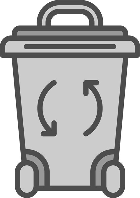 Recycle Bin Vector Icon Design 26030827 Vector Art At Vecteezy