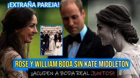 ESCÁNDALO REAL POR KATE MIDDLETON WILLIAM VA JUNTO A ROSE HANBURY EN