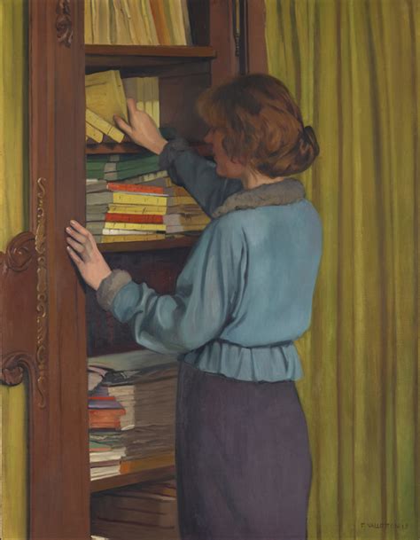 The Library F Lix Vallotton Artwork On Useum