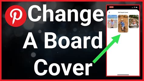 How To Change Pinterest Board Cover Youtube