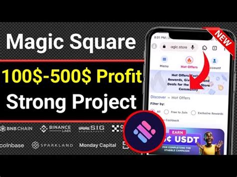 Magic Square Potential Airdrop Binance Lab Invested Project