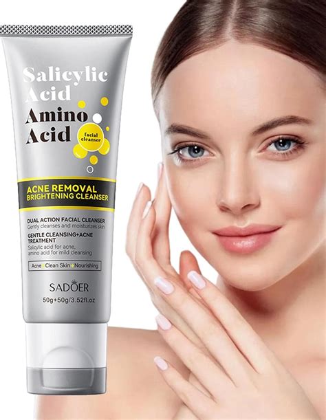 Sadoer Salicylic Acid Acne removal Brightening Facial Cleanser 100g SD ...