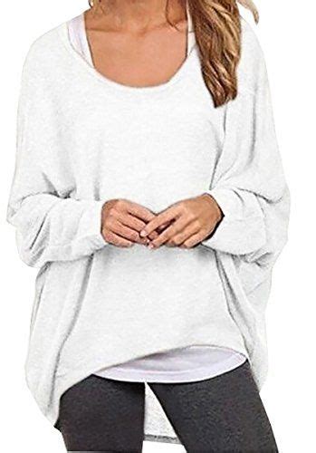 Uget Women S Oversized Baggy Tops Loose Fitting Pullover Casual Blouse