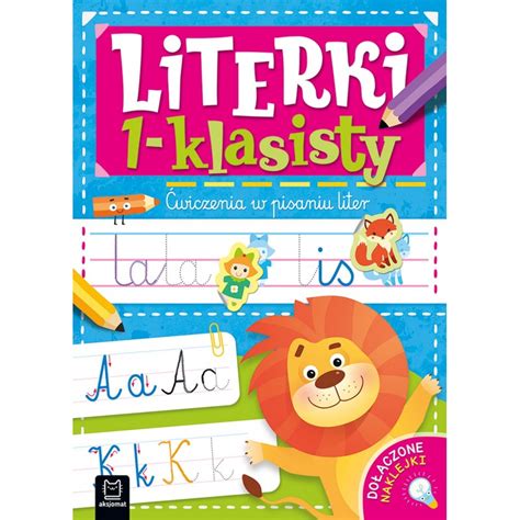 Literki 1 klasisty Ćwiczenia w pisaniu liter