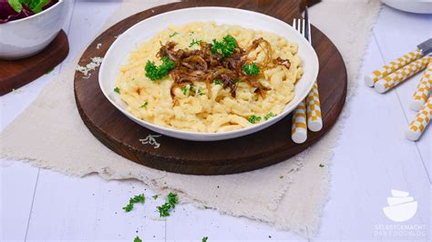 Kässpätzle Schwäbische Käsespätzle Selbstgemacht Der Foodblog