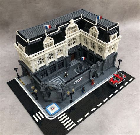 French Police Station Police Station Station Lego Modular