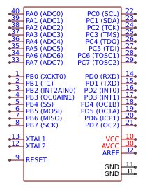 Microchip Tech Atmega A Pu Pdf Datasheet Atmel Avr In Stock