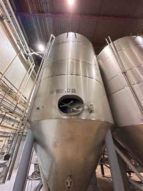 Gal Santa Rosa Stainless Steel Pressure Vessel New Used