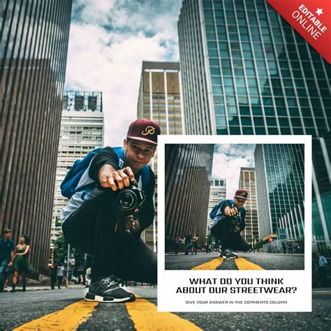 Streetwear Collage Social Media Post Design Template Free Design Template