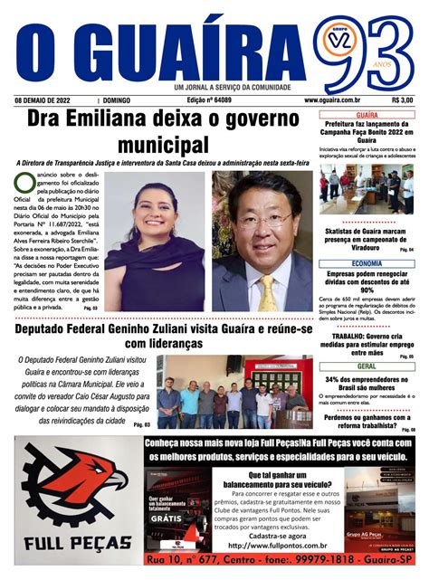 Calam O Jornal O Guaira