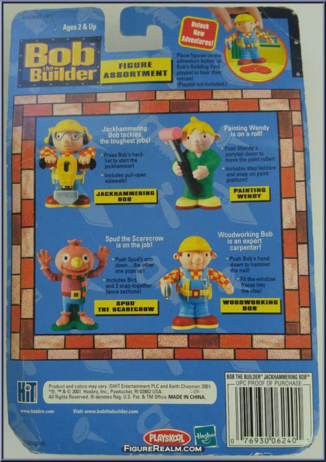 Jackhammering Bob Bob The Builder Basic Series Playskool Action