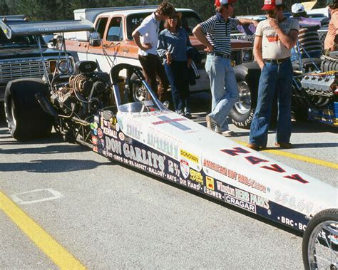 Don Garlits Navy Top Fuel Car In The Staging Lanes 8x10 Glossy Photo 9