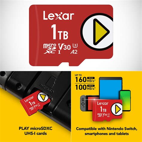 Don T Pay 130 Get A 1TB Lexar PLAY MicroSDXC Memory Card For 67 49