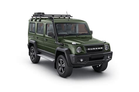 Force Gurkha 5 Door Green Colour Green Gurkha 5 Door Price