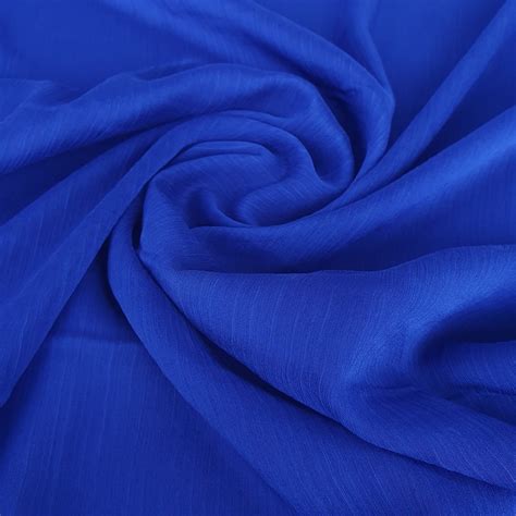 Chiffon Lurex Azul Royal Marantex Tecidos