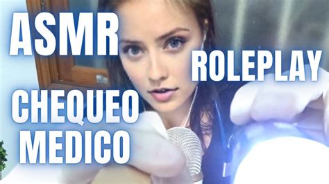 Asmr Chequeo Medico Roleplay Asmr Espa Ol Hip Lita Ai Asmr