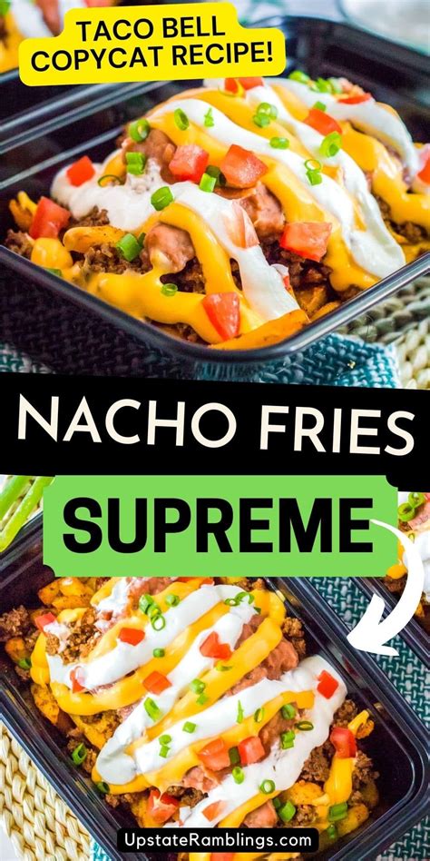 Satisfy Your Taco Bell Cravings At Home With This Easy Nacho Fries