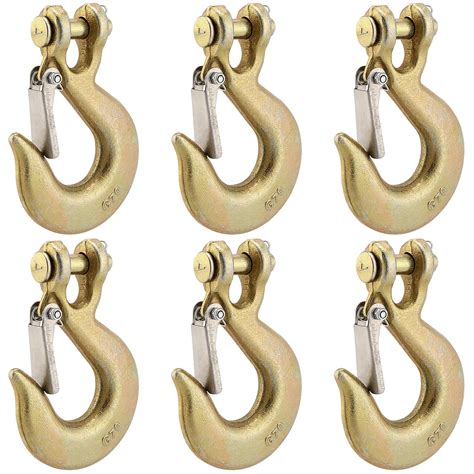 Buy JAPCHET 6 Pack 3 8 Inch Clevis Slip Hook Heavy Duty Safety Hook