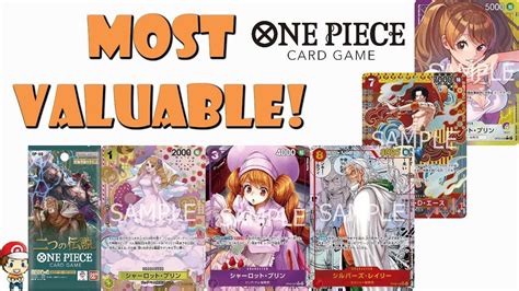 Top Most Valuable Cards One Piece Cards In Op Two Legends One