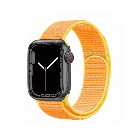 Nylon Armbånd Apple Watch 7 41mm Canary Yellow Elgiganten