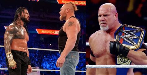 4 Wwe Superstars Who Can Interfere In Roman Reigns Vs Goldberg