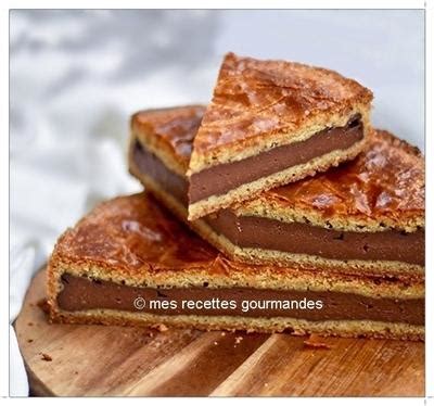 Galette des rois chocolat mandarine et crème damande