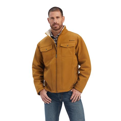 Ariat Men S Vernon Conceal Carry Softshell Sherpa Lined Jacket In