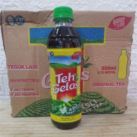 Jual Teh Gelas Pet Dus Isi Botol Ml Dan Ml Per Botol