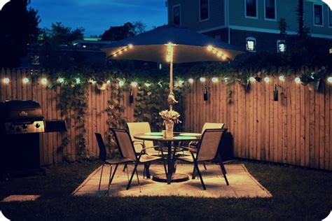 20+30+ Patio String Lights On Fence – HOMYRACKS