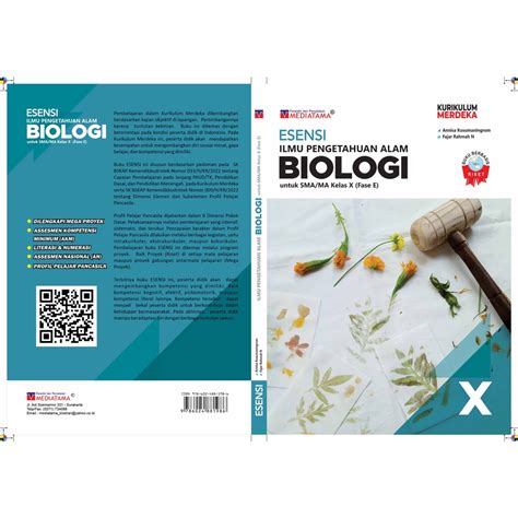 Jual ESENSI Biologi SMA MA Kelas X Fase E Kurikulum Merdeka Buku