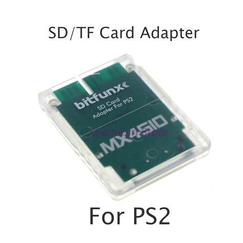 1pc MX4SIO SIO2SD SD TF Card Reader Adapter For Playstation 2 PS2 Game