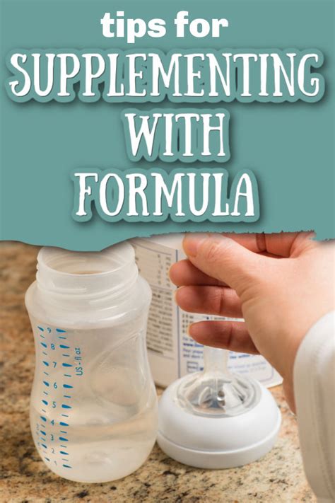 Tips For Supplementing Breastmilk With Formula 47 Off