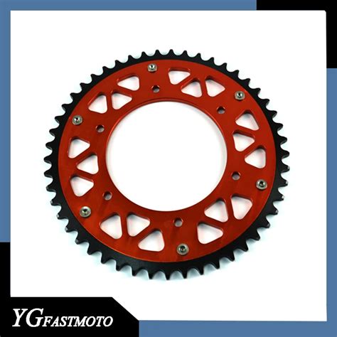 44T CNC Rear Chain Sprocket KTM EGS EXC SX EXCF LC4 LSE RXC MXC SMR 125