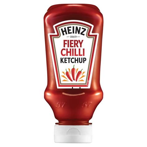 Heinz Tomato Ketchup With Fiery Chilli 255g From Ocado