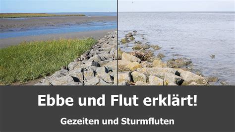 Ebbe und Flut erklärt Gezeiten und Sturmfluten GEO explained YouTube