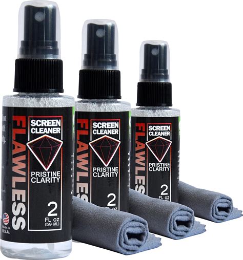 Flawless Screen Cleaner Spray With Microfiber Cleaning