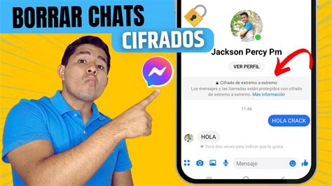 Cómo eliminar los chats cifrados de extremo a extremo en Messenger