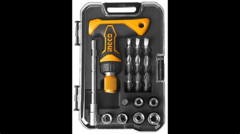 Ingco Piece T Handle Wrench Screwdriver Set Hksdb Youtube