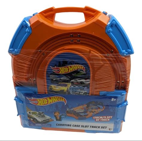 Hot Wheels Slot Track Carrying Case 5 5ft Track 1 64 Scale